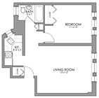 Edgerly 1 Bedroom L 3301