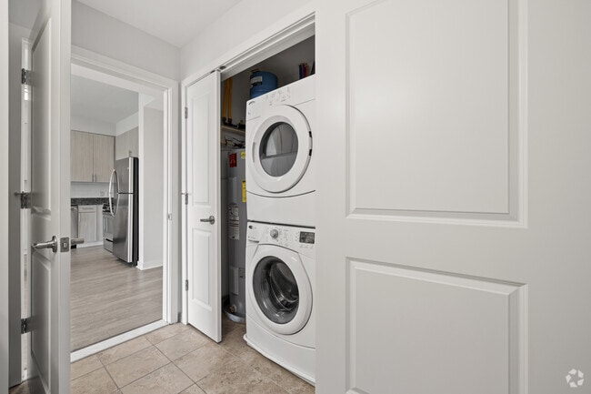 1BR, 1BA - 750 SF- Laundry Area