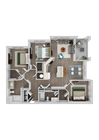 C1 floor plan Apex Apopka
