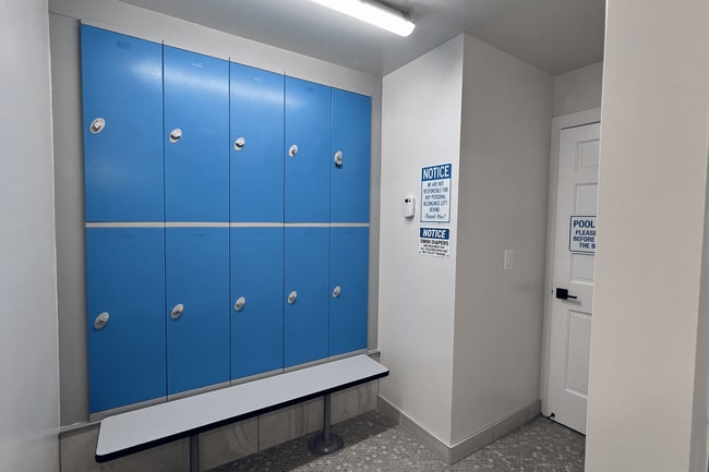 Locker Room for Personal Items