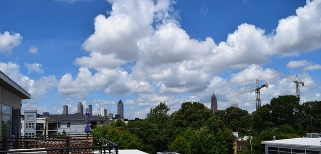 Rooftop Deck Skyline View - 400 Village Pky NE Condo Unit 127