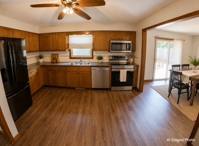 Photo - 3D Tour Available - West Side Home + Fenced-in yard + Patio & Deck! Available October 8th!