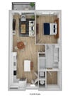 Plano de planta A17 10 WestEdge