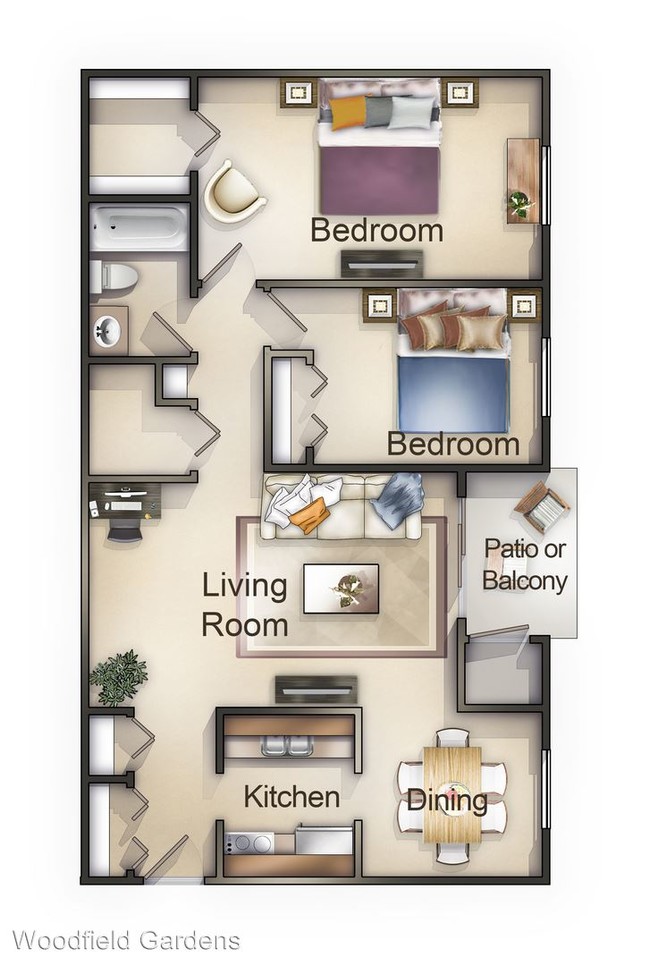 Photo - 7113 Village Green Dr Apartment Unit # B