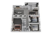 Three Bedroom Floorplan