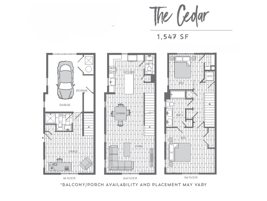 Floor Plan - The Cedar