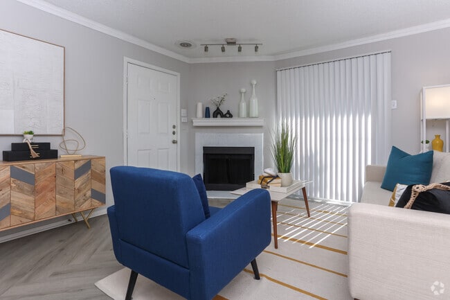 1HAB, 1BA - A2 - Sala de estar - Savannah at North Dallas (Toscana)