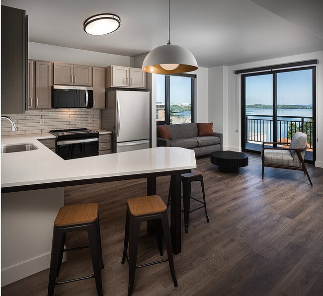 New Langdon Living Room - Two Bedroom