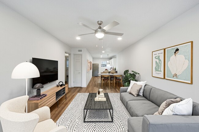 Living Room - The Lauren in The Heights