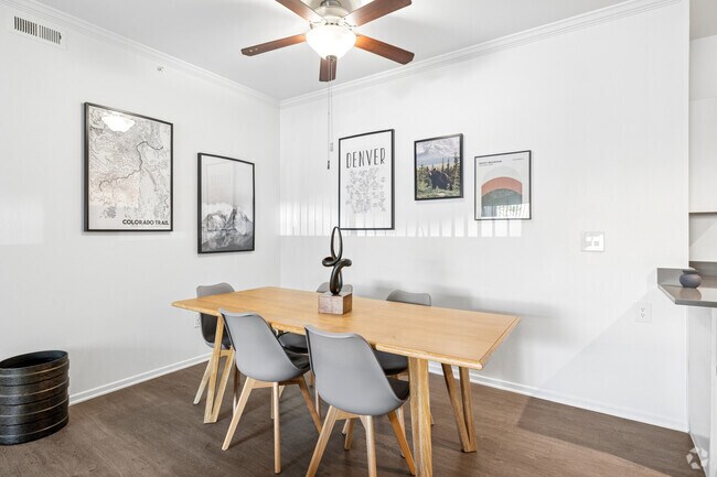 The Doral 2BR, 2BA - 1,093SF - Dining Room