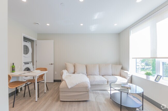 2BR, 1BA - 638SF - Living Room - Six Nine Nine Niagara