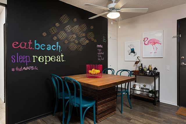 Ava Pacific Beach Apartments For Rent In San Go Ca Forrent One Bedroom Dining Area Ava Pacific Beach Apartments