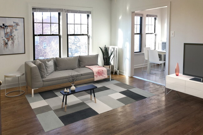 Dining/Living room - 4455 S. Greenwood Avenue Apartments