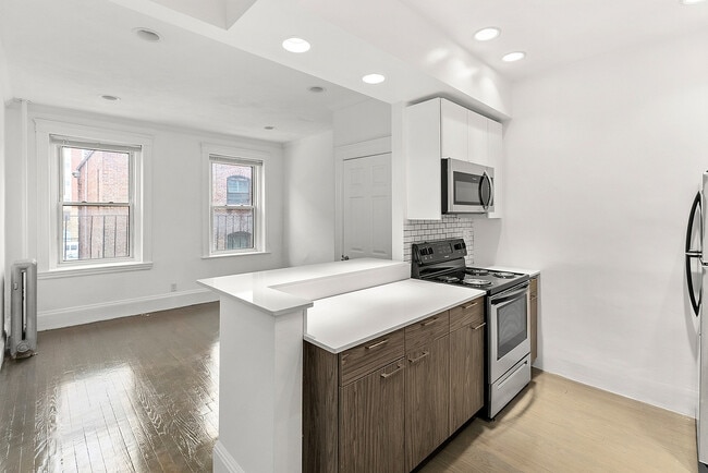 Renovated Kitchen and Living Room