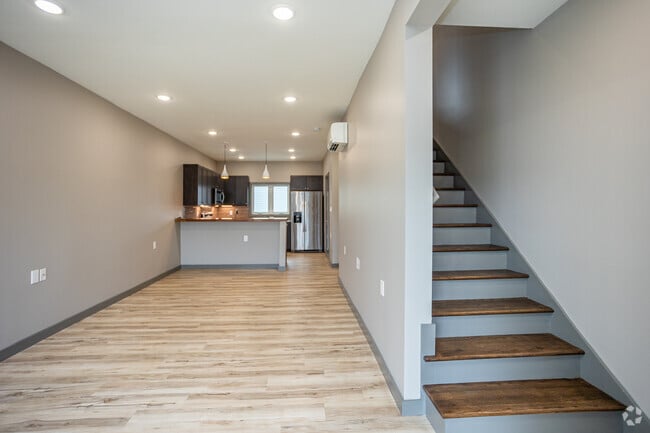2BR, 2.5BA - 1,300SF - Living Room - Foggy Bottom Flats