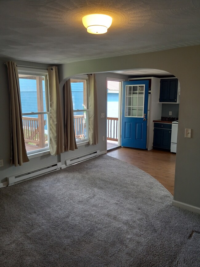 View from living room - 77 Fox St Unit #2 Upstairs  77 Fox