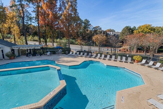 Expansive Pool Area