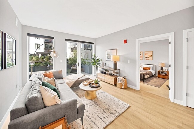 Living Room and Bedroom Entry