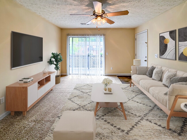 2 BR/1 BA Living Room