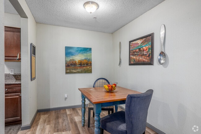 2BR, 1BA - 970SF - Dining Room - Red Bud Landing