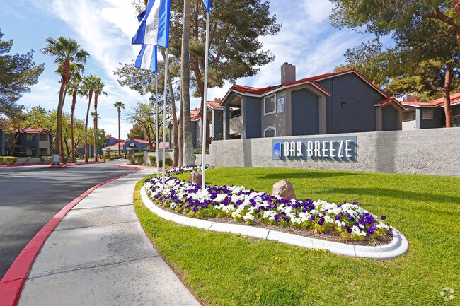 Bay Breeze Entrance - Bay Breeze Apartments