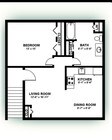 1 Bedroom 1 Bath - West
