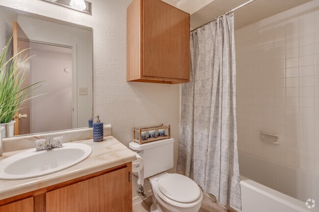 1BR, 1BA -725SF - Restroom