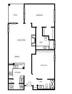 2BR/2BA - Classic