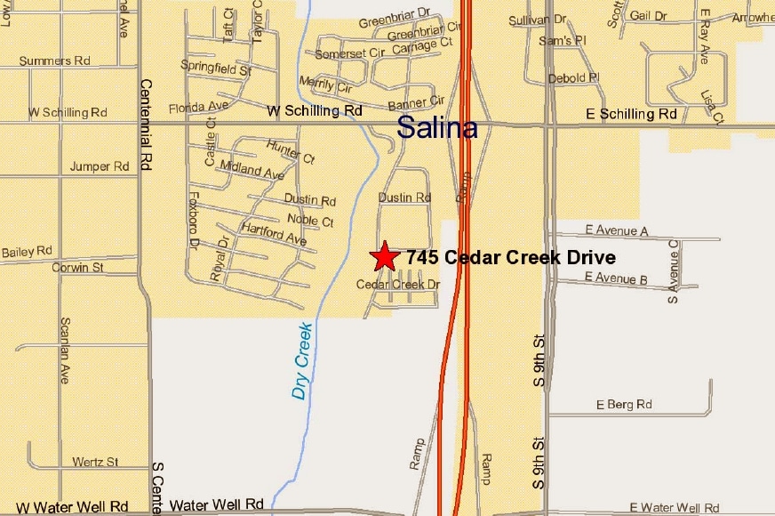 Map - Cedar Creek