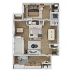 2 Bedroom/1 Bath