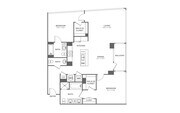 Two Bedroom Two and a Half Bath (1,252 SF)