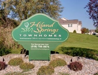 Community Sign - Hiland Springs