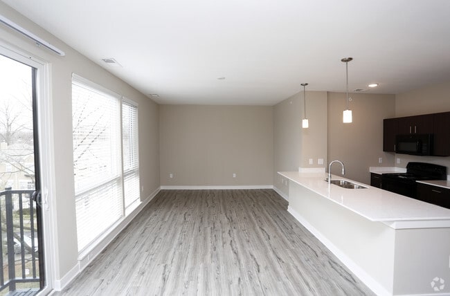 Sala de estar - Park 66 Flats