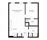 A3 floor plan Gibson Point
