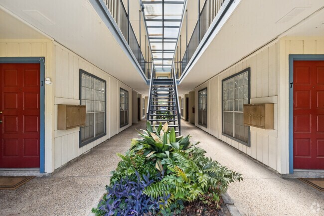 First Floor Atrium - Franciscan Apartments