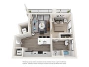 Capricornus - Studio, 1 Bath, 681 sq. ft.