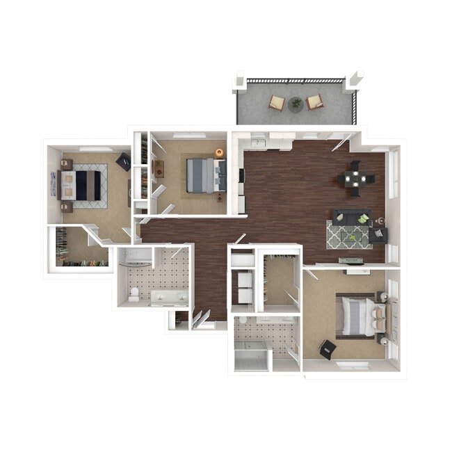 Three Bedroom - 7