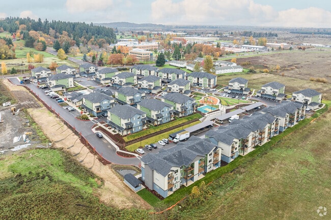 Aerial - Lark View Village Rental