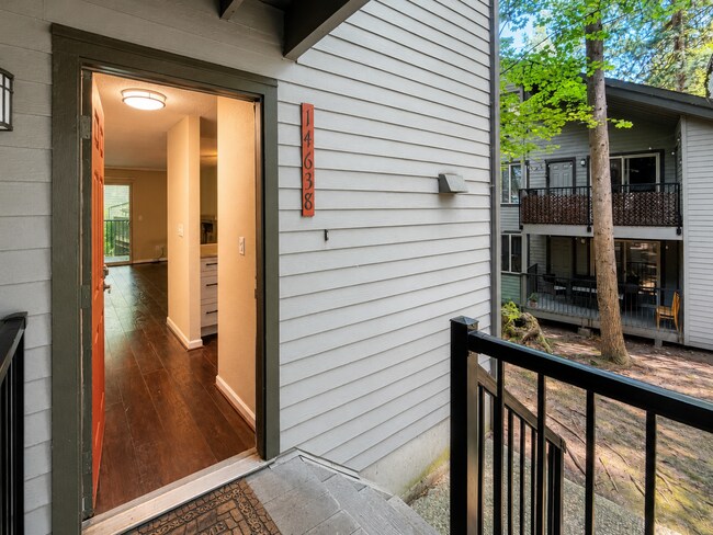 Photo - Modern Wooded Condo with Upgraded Kitchen & Private Deck