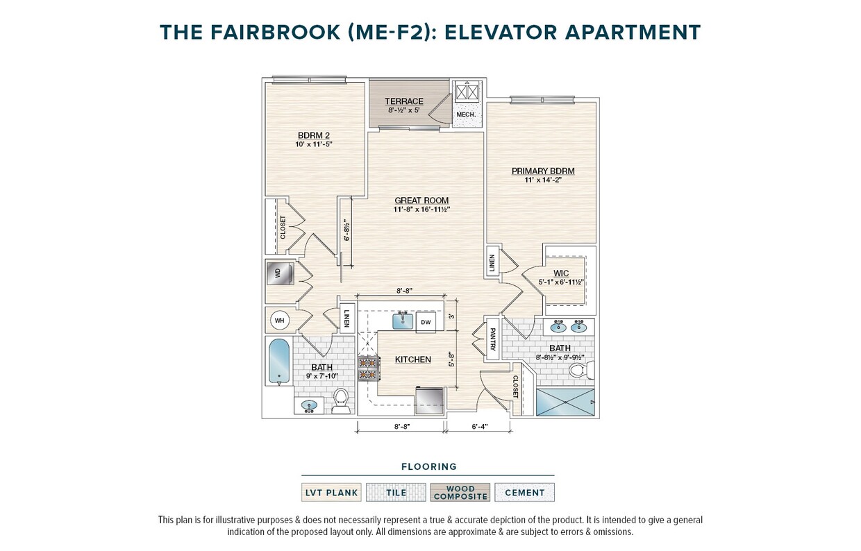 Floor Plan - The Fairbrook (ME-F2)