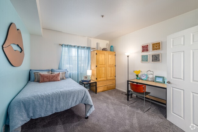 4BR, 4BA - 1,415SF - Third Bedroom - GrandMarc at University Village