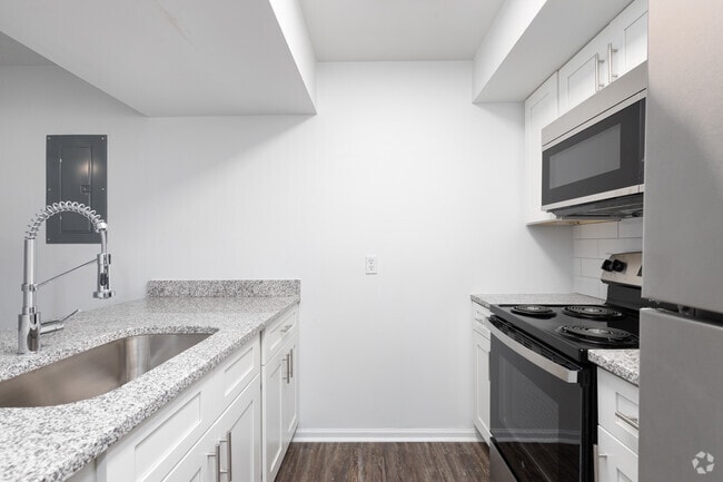 Spacious Kitchen with Stainless Steel Appliances