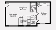 1BR/1BA