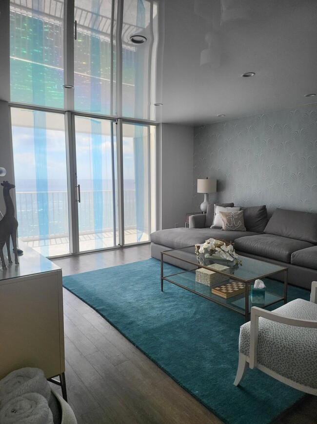 Living area - 3580 S Ocean Blvd Unit 7F