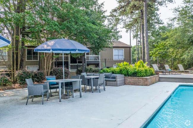 Sparkling Pool with Spacious Sundeck