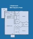 2BR/1.5BA