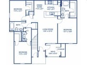 3BR/2BA