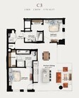 C3 | 2 Bed 2 Bath 1,170 square feet
