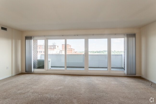 Living Room - Lafayette Towers