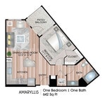 642 Sq. Ft.